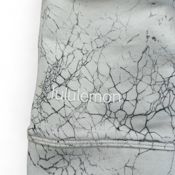 Lululemon perfectly oversized crew white black thread design - Picture 10 of 10